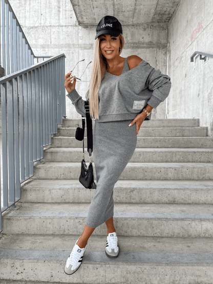 Vienna Sweater Dress | Elegante y cómodo