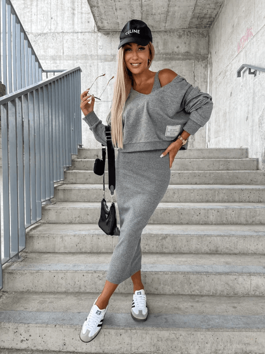 Vienna Sweater Dress | Elegante y cómodo