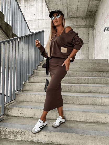Vienna Sweater Dress | Elegante y cómodo