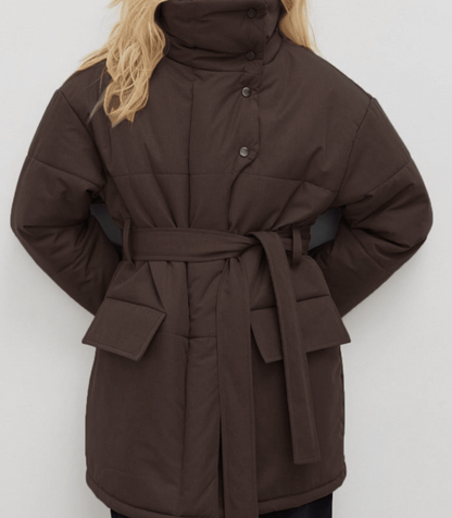 Chaqueta de oficina con cinturón | Zuzanna