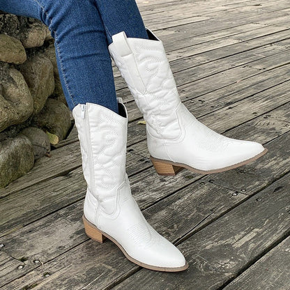 Botas vaqueras de moda para mujer