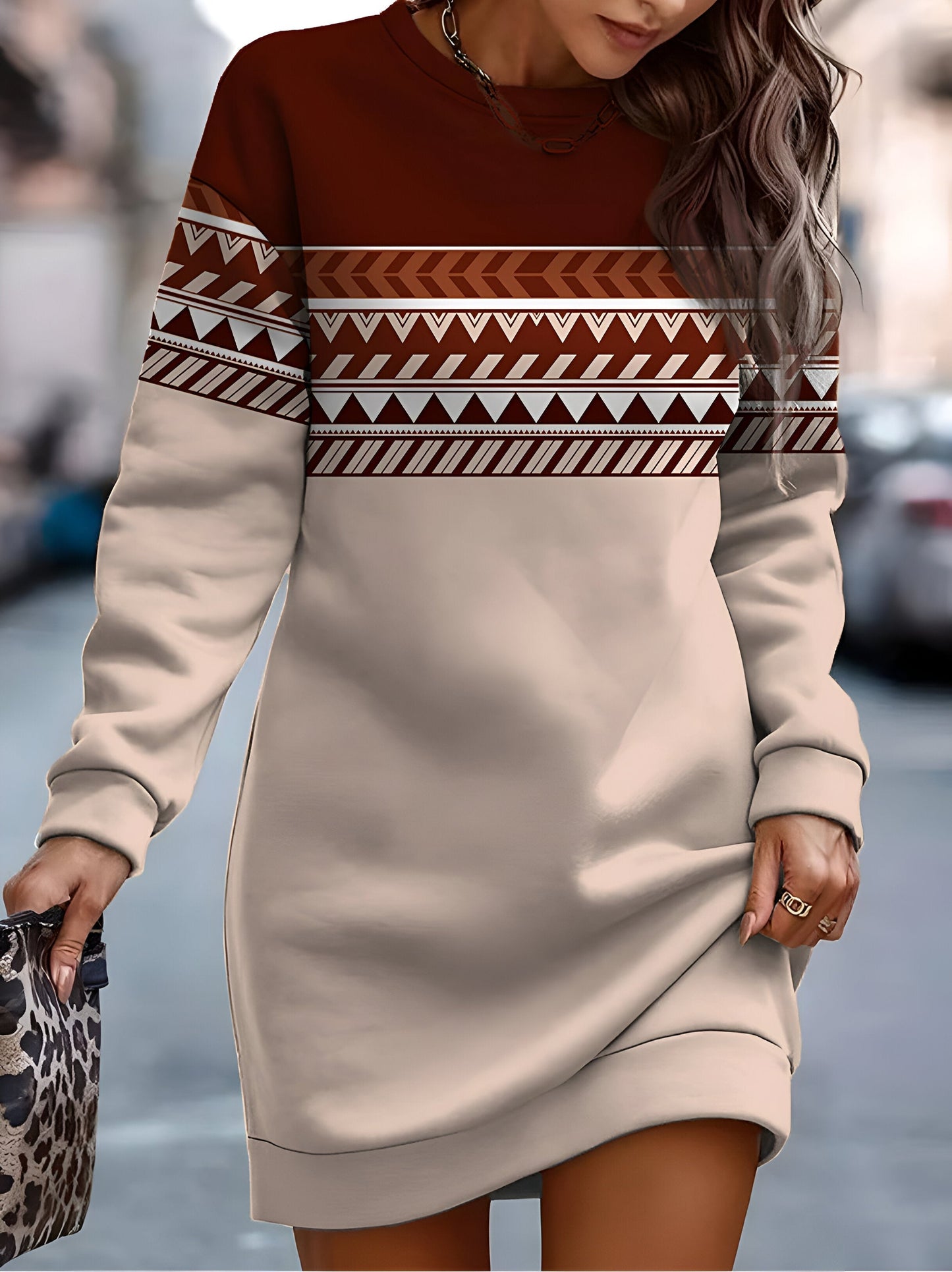 Romy | Cómoda y elegante sudadera oversize