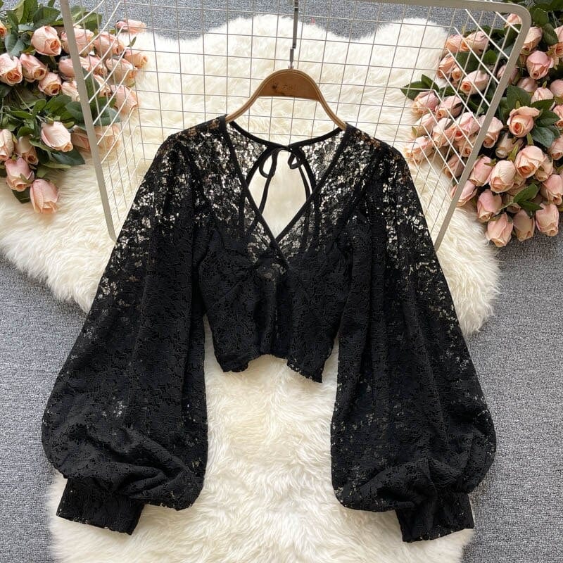 Blusa recortada Loxley
