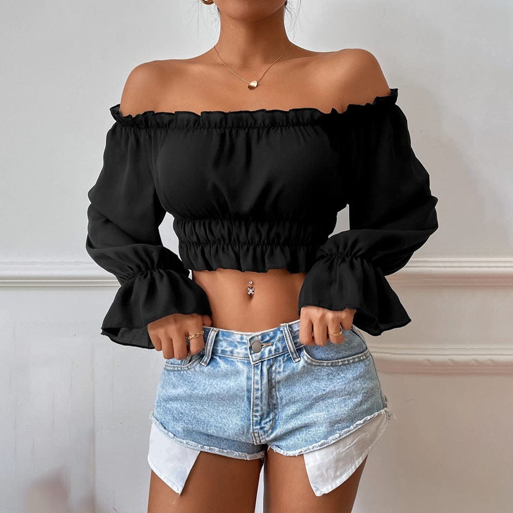 Top Esther con hombros descubiertos
