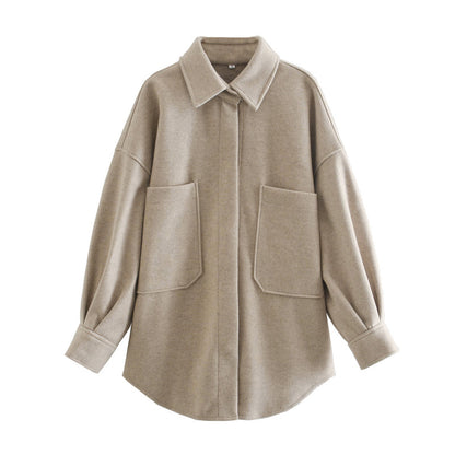 Elegante chaqueta oversize para mujer | Mila