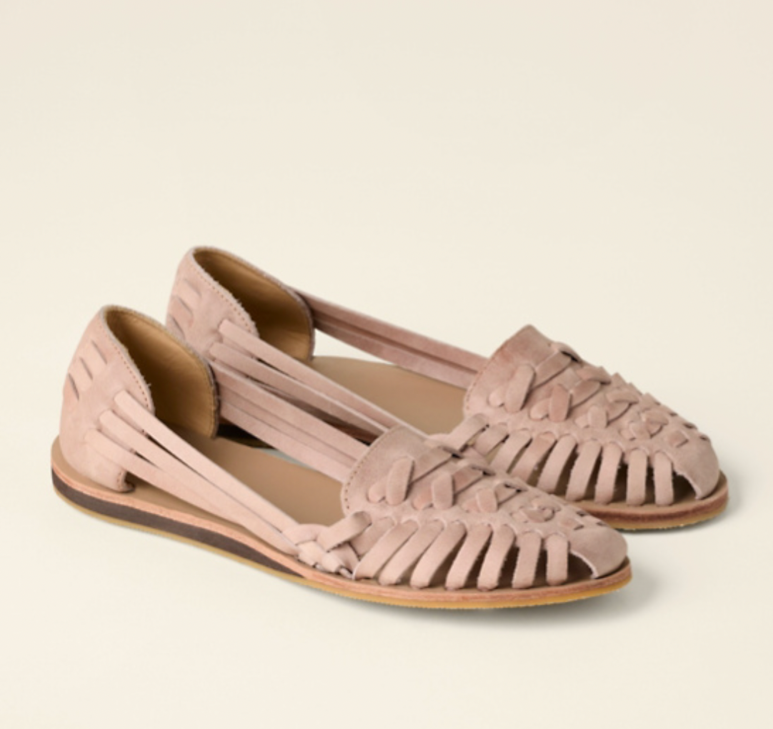 Damskie Plecione Sandały Huarache Płaskie Buty