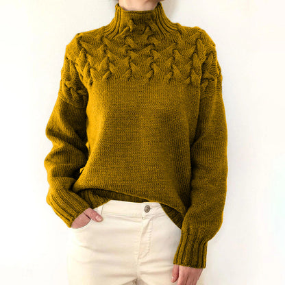 Risa | Jersey de punto de cuello alto