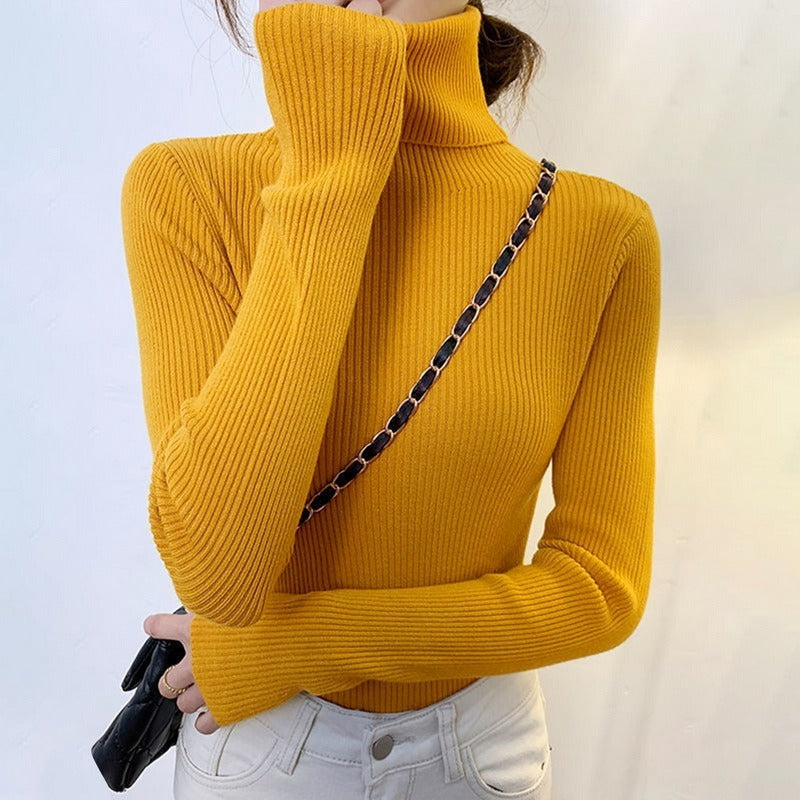 Jersey de cuello alto: moderno y cómodo