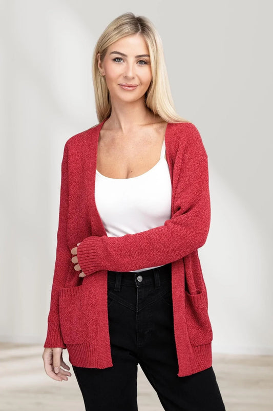 Cárdigan de moda con un corte holgado y cómodo